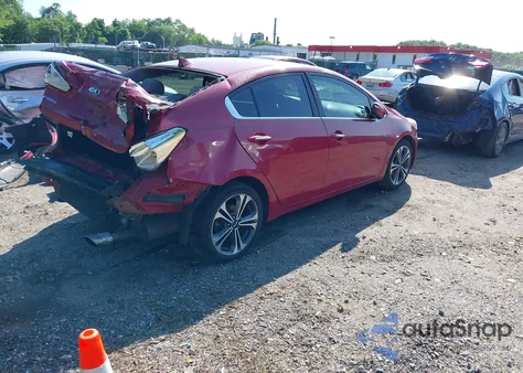 2014 Kia Forte Ex z USA, uszkodzony, nr VIN KNAFX4A86E5154740